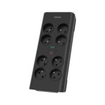 Philips Πολύπριζο Ασφαλείας 8 Θέσεων 2m Μαύρο (SPN7080BA/60) (PHISPN7080BA-60) - Image 2