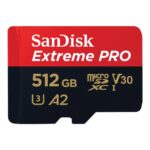 SanDisk Extreme Pro microSD 512GB + SDAdapter (SDSQXCD-512G-GN6MA) (SANSDSQXCD-512G-GN6MA) - Image 2