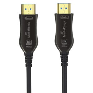 MediaRange HDMI Active Optical Cable 2.1 8K 10m  (MRCS222)
