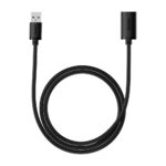 Baseus Καλώδιο Επέκτασης USB 3.0 AirJoy Series Αρσενικό σε Θηλυκό 1m Μαύρο (B00631103111-00) (BASB00631103111-00) - Image 2