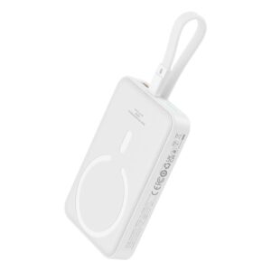 Baseus Baseus Mini MagSafe Power Bank 10000mAh 20W Power Delivery Λευκό (P10022109223-00) (BASP10022109223-00)