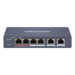 Hikvision 6 Port Smart Managed 100Mbps PoE Switch EI Series (DS-3E1106HP-EI) (HKVDS-3E1106HP-EI) - Image 2