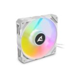 Sharkoon Rebel F50 Case Fan 120mm με RGB Φωτισμό και Σύνδεση 4-Pin PWM Λευκό (REBF50ARGBWH) (SHRREBF50ARGBWH) - Image 2