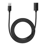 Baseus Καλώδιο Επέκτασης USB 3.0 AirJoy Series Αρσενικό σε Θηλυκό 1.5m Μαύρο (B00631103111-02) (BASB00631103111-02) - Image 2