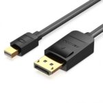 VENTION Mini DisplayPort to DisplayPort Cable 1.5M Black (HAABG) (VENHAABG) - Image 2