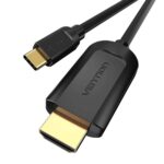 VENTION Type-C to HDMI Cable 2M Black (CGUBH) (VENCGUBH) - Image 2