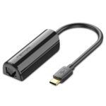 VENTION Type-C to Ethernet Adapter 0.15M Black (CFABB) (VENCFABB) - Image 2
