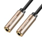 VENTION 3.5mm Female to Female Audio Extension Cable 0.3M Red Metal Type (BFABY) (VENBFABY) - Image 2