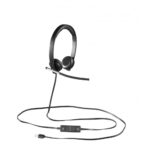 Logitech H650e Stereo Headset On-Ear Wired (981-000519) (LOGH650EBK) - Image 2