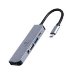 Gembird USB-C Docking Station με HDMI 4K PD Γκρι (A-CM-COMBO5-02) (GEMA-CM-COMBO5-02) - Image 2