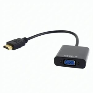 Cablexpert Μετατροπέας HDMI male σε 3.5mm / VGA female (A-HDMI-VGA-03) (GEMA-HDMI-VGA-03)