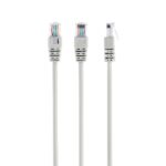 Cablexpert U/UTP Cat.5e Καλώδιο Δικτύου Ethernet 15m Γκρι (PP12-15M) (GEMPP12-15M)