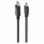 Cablexpert Cable DisplayPort male - HDMI male 1.8m (CC-DP-HDMI-6) (GEMCC-DP-HDMI-6)