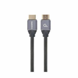 Cablexpert HDMI 1.4 Braided Cable HDMI male - HDMI male 2m Μαύρο (CCBP-HDMI-2M) (GEMCCBP-HDMI-2M)