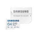 Samsung microSDXC 64GB Class 10 U1 V10 A1 UHS-I with Adapter (MB-MC64SA/EU) (SAMMB-MC64SA-EU) - Image 2