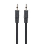 Cablexpert Καλώδιο 3.5mm male - 3.5mm male Μαύρο 5m (CCA-404-5M) (GEMCCA-404-5M)