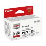Canon Μελάνι Inkjet PFI4100R Red (6785C001) (CANPFI-4100R) - Image 2