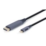 Gembird USB-C To Displayport Cable 1.8m (CC-USB3C-DPF-01-6) (GEMCC-USB3C-DPF-01-6) - Image 2