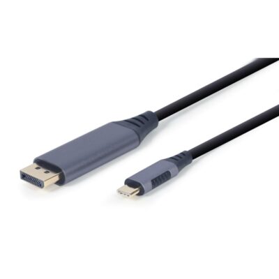 Gembird USB-C To Displayport Cable 1.8m (CC-USB3C-DPF-01-6) (GEMCC-USB3C-DPF-01-6)