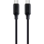 Gembird USB 2.0 Cable USB-C male - USB-C male Μαύρο 1.5m (CC-USB2-CMCM100-1.5M) (GEMCC-USB2-CMCM100-1.5M) - Image 2