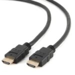 Cablexpert HDMI 1.4 Cable HDMI male - HDMI male 1.8m Μαύρο (CC-HDMIL-1.8M) (GEMCC-HDMIL-1.8M)