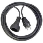 Brennenstuhl Quality plastic extension cable 5m black H05VV-F 3G1,5 (1165440) (BNN1165440) - Image 2