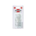 Brennenstuhl Wall socket cover with touch protection, content: 6 units (1164480) (BNN1164480) - Image 2