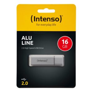 Intenso USB 2.0 Stick 16GB Alu Line Silver (3521472) (NSO3521472)