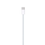 Apple Braided Cable USB-C male - USB-C 60W White 1m (MQKJ3ZM/A) (APPMQKJ3ZM-A) - Image 2