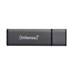 Intenso USB 2.0 Stick 8GB Alu Line Anthracite (3521461) (NSO3521461) - Image 2