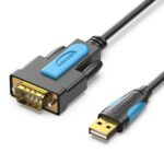 VENTION USB 2.0 A Male to DB-9 RS232 Serial Adapter Cable 1M Black (VAS-C02-B100) (VENVAS-C02-B100) - Image 2