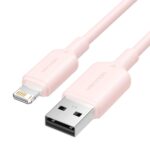 VENTION USB 2.0 A Male to Lightning Male 2.4A Cable 2M Pink PVC Type (LAMPH) (VENLAMPH) - Image 2