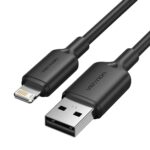 VENTION USB 2.0 A Male to Lightning Male 2.4A Cable 1M Black PVC Type (LAMBF) (VENLAMBF) - Image 2