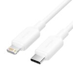 VENTION Type-C Male to Lightning Male 3A Cable 1M White PVC Type (LAKWF) (VENLAKWF) - Image 2