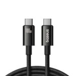 Baseus Cable USB Tungsten Gold USB-C to USB-C 100W 1,5m black (P10319800111-00) (BASP10319800111-00) - Image 2