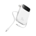 Baseus Powerbank QPow 2 20000mAh 30W 2xUSB-C white (P10055009213-00) (BASP10055009213-00) - Image 2