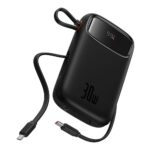 Baseus Powerbank QPow 2 10000mAh 30W 2xUSB-C black (P10055008113-00) (BASP10055008113-00) - Image 2