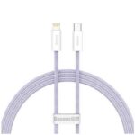 Baseus Καλώδιο USB-C σε Lightning Dynamic 2 Series, 20W, 2m Λιλά (CALD040305) (BASCALD040305)