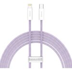 Baseus Καλώδιο USB-C σε Lightning Dynamic Series, 20W, 2m Μοβ (CALD000105) (BASCALD000105) - Image 2