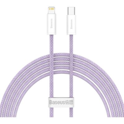 Baseus Καλώδιο USB-C σε Lightning Dynamic Series, 20W, 2m Μοβ (CALD000105) (BASCALD000105)