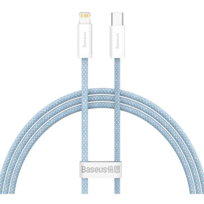 Baseus Καλώδιο USB-C σε Lightning Dynamic Series, 20W, 1m Γαλάζιο (CALD000003) (BASCALD000003)