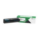 LEXMARK CS331DW/431DW/CX431ADW/331ADWE CYAN TONER CRTR RETURN 1.5k (20N20C0) (LEX20N20C0)
