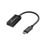 MediaRange USB-C to HDMI Audio and Video Converter, 20cm, Black (MRCS234) - Image 2