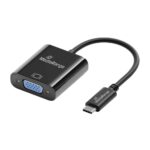 MediaRange USB Type-C® to VGA Video Converter, 20cm, Black (MRCS229) - Image 2