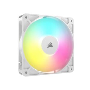 Corsair RS120 ARGB White 120mm ARGB Fan Single Pack (CO-9050184-WW) (CORCO-9050184-WW)