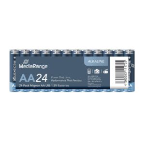 Αλκαλική Μπαταρία MediaRange Premium AA 1.5V (LR6) (24 Pack) (MRBAT106)