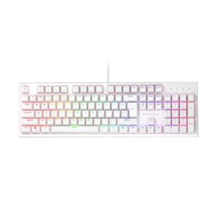 Genesis Gaming Keyboard Thor 303 White US Mechanical RGB, Silent Switch, Hot Swap (NKG-1879) (GNSNKG-1879)