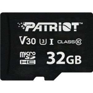 Patriot Memory Card VX Series 32GB MicroSDXC V30 Class 10 UHS-I U3 4K UHD (PSF32GVX31MCH) (PATRPSF32GVX31MCH)