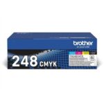 Brother  4 X 1000 Page Std Yield Toners for Colourled Range (TN248VAL) (BROTN248VAL) - Image 2