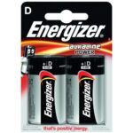 Αλκαλική Μπαταρία Energizer Alkaline Power LR20/D alkaline battery (blister) 2τμχ (LR20DB2E) (ENELR20DB2)